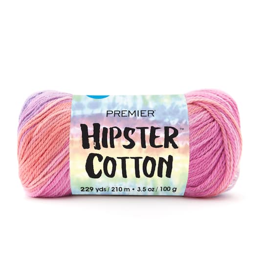 Premier� Yarns Hipster Cotton? Yarn in Melon Berry | 3.5 oz | Michaels�